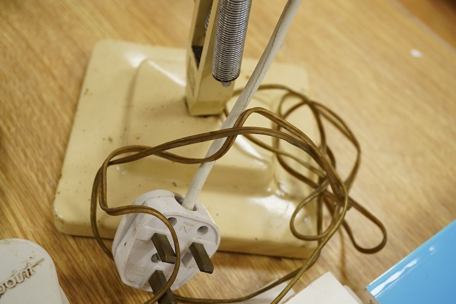 Two desk lamps including “The Anglepoise” and another. Condition - fair, not tested